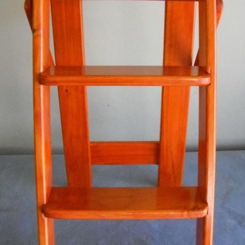image of Ladder/Stool Folding Style Colour Orange